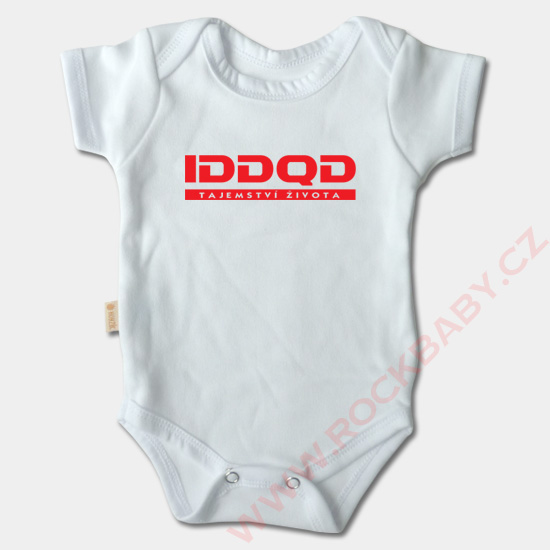 Kojenecké body krátký rukáv - IDDQD