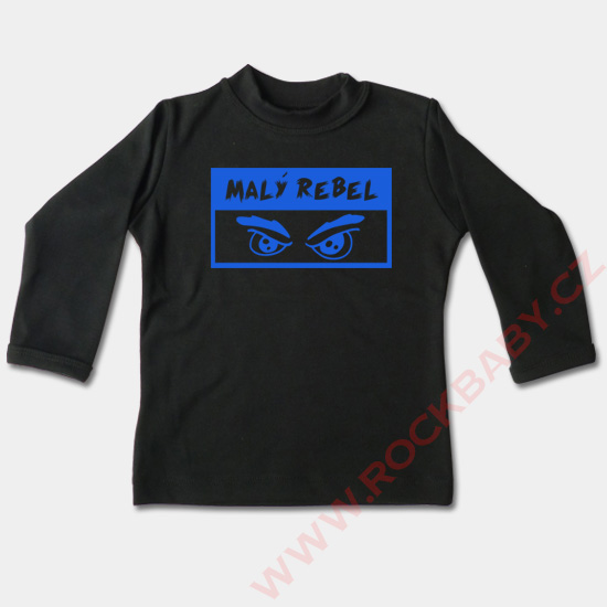 Dětské tričko dlouhý rukáv - Malý rebel