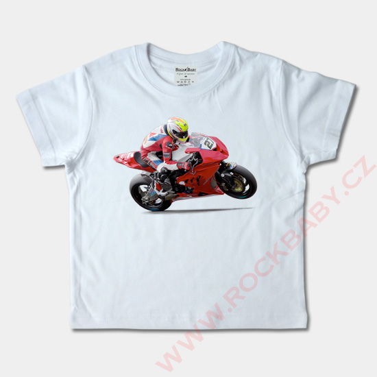 Dětské tričko krátký rukáv - Silniční motorka