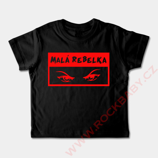 Dětské tričko krátký rukáv - Malá rebelka