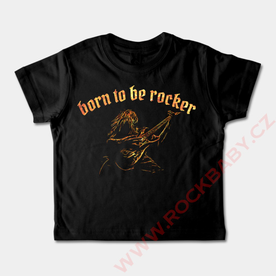 Dětské tričko krátký rukáv - Born to be rocker